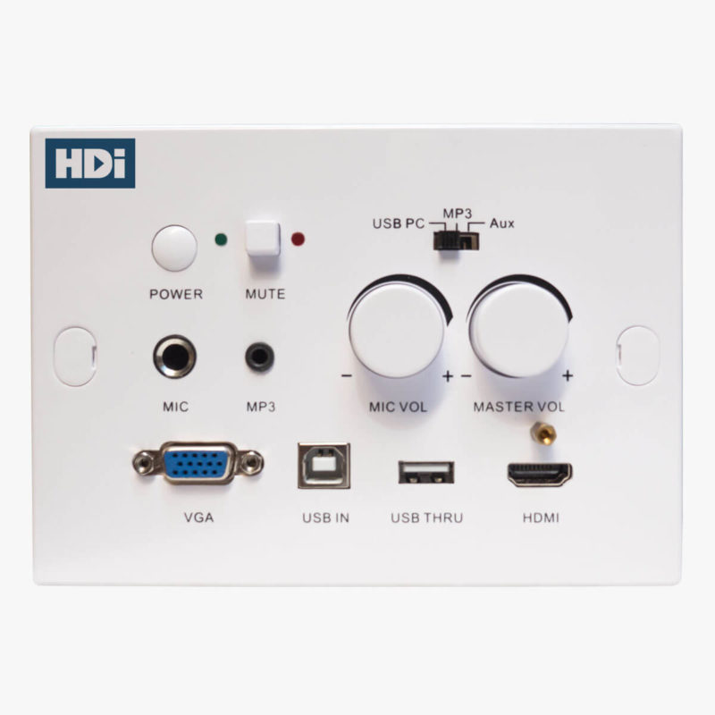 Amplifier control panel - Technology Core - Interactive Solutions Provider