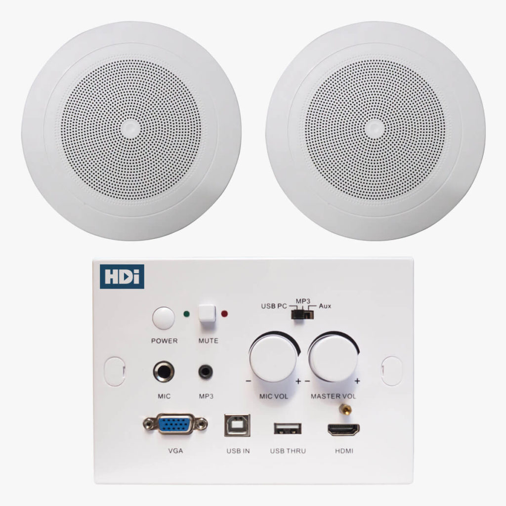 Ceiling Speaker System - All-in-One AV Controller