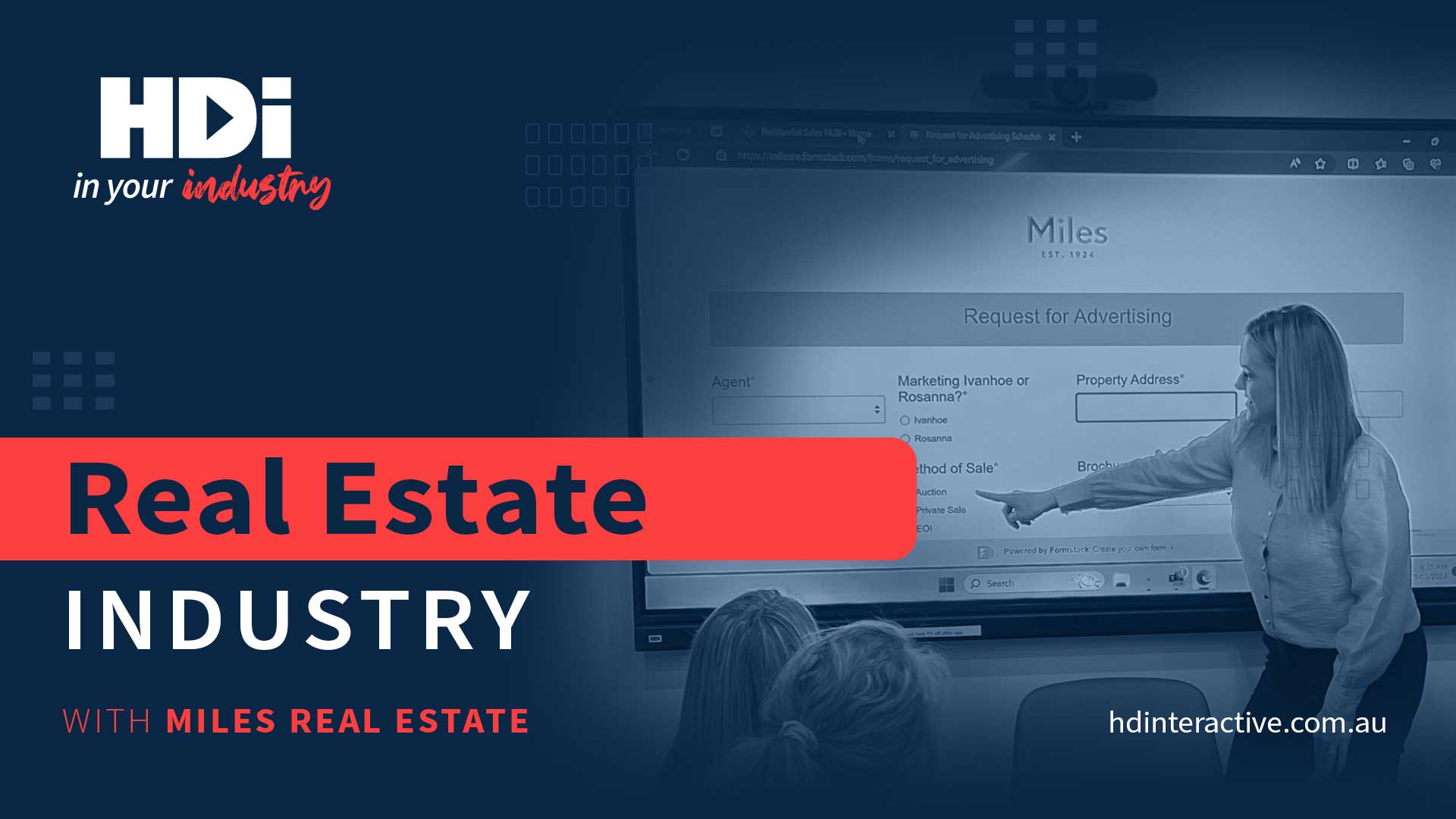 Miles Real Estate Revolutionising Real Estate with Interactive
