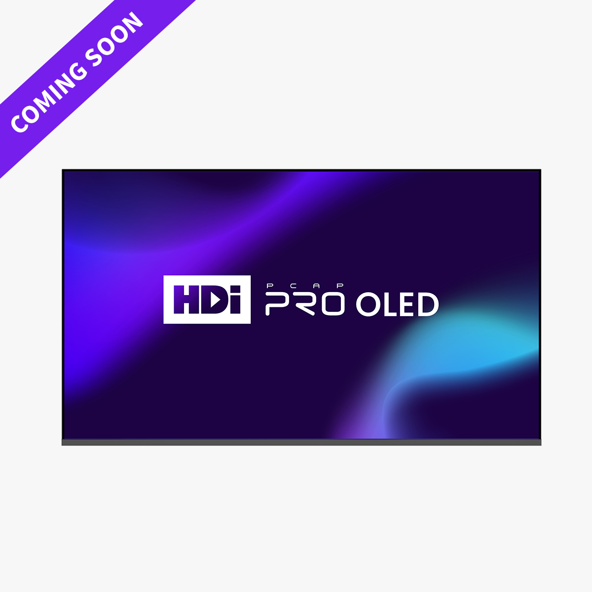 PCAP OLED touchscreen